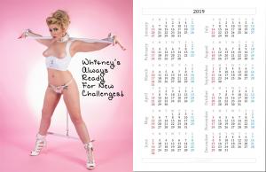 Miss Whitney Morgan 2019 Desktop Calendar