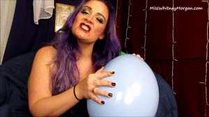 misswhitneymorgan.com - Whitney Morgan: 12 Inch Latex Balloon Fingernail Popping thumbnail